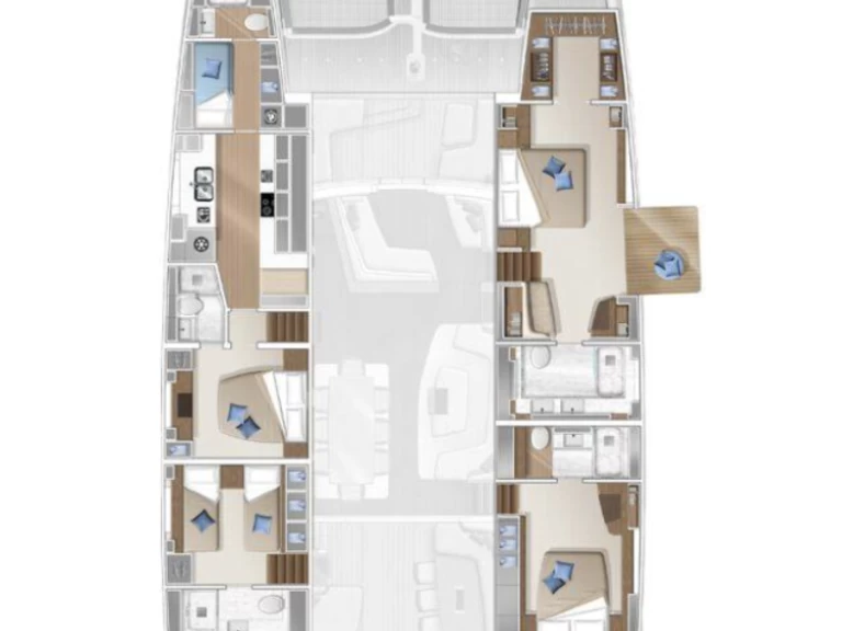 Catamaran for rent Bas du Fort at the best price