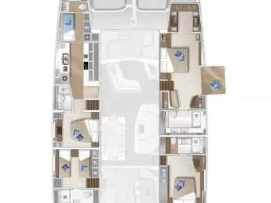 Catamaran for rent Bas du Fort at the best price