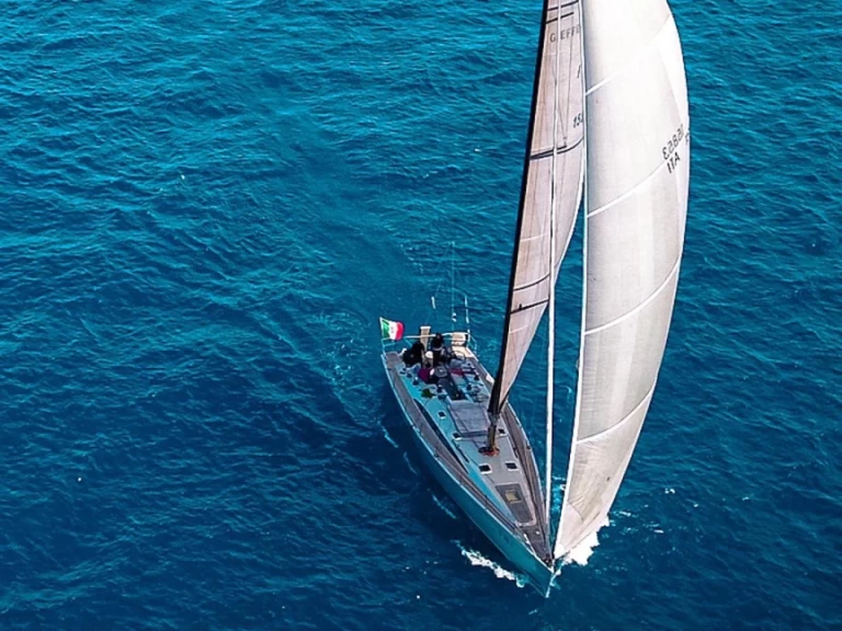 Bareboat Rental Sailboat Gieffe with a boat licence