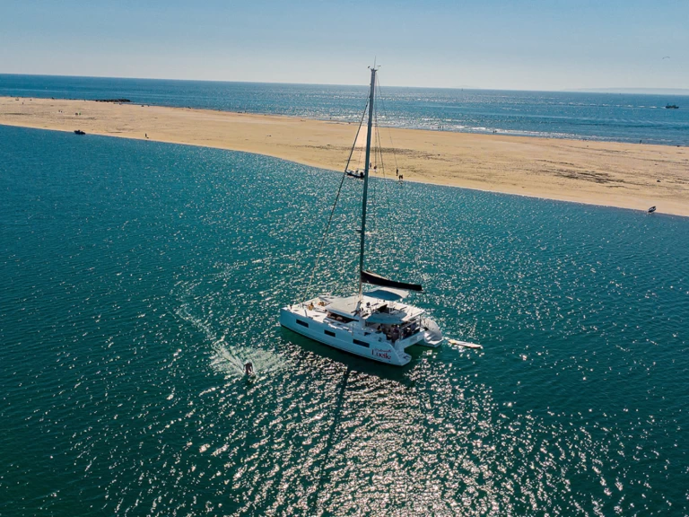 Bareboat Rental Catamaran Lagoon with a boat licence