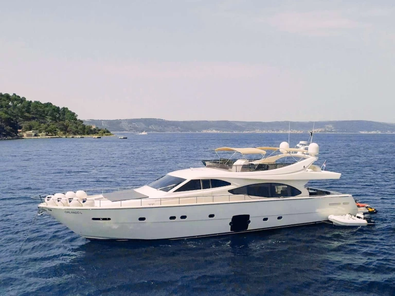 Luxury Yacht rental with or without captain Ferretti Split