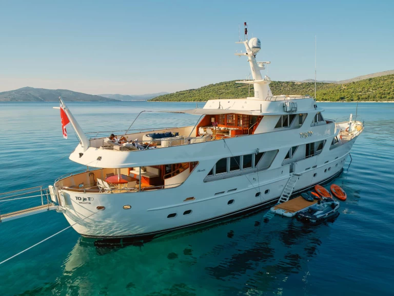 Benetti TO je TO charter bareboat or captained in  Trogir