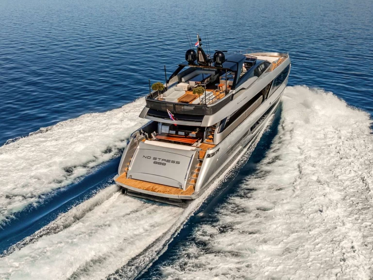 Riva NO STRESS 888 charter bareboat or captained in  Baška Voda