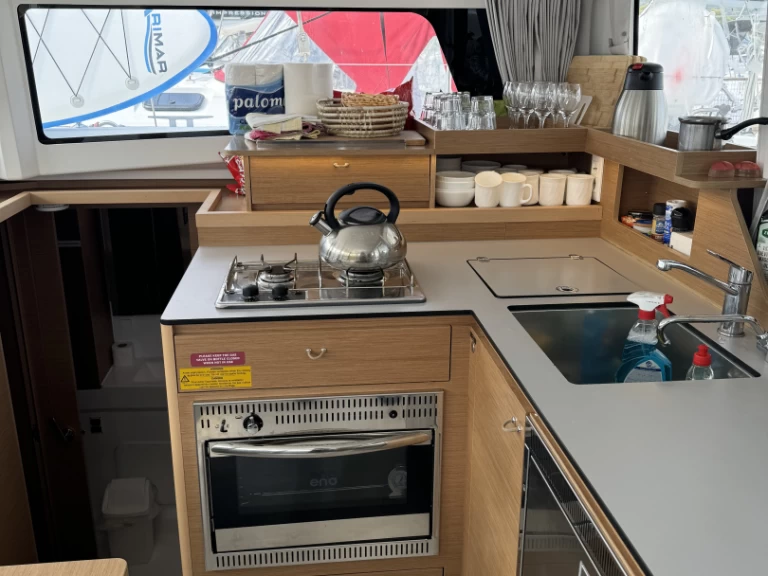 Bareboat Rental Catamaran Excess with a boat licence