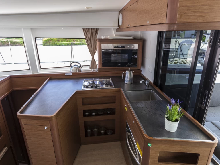 Bareboat Rental Catamaran Lagoon with a boat licence