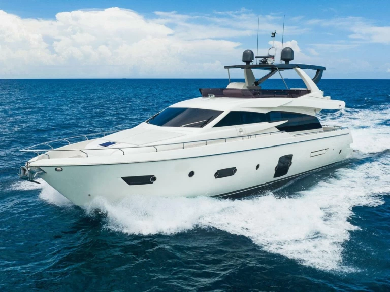 Luxury Yacht rental in Miami Beach - Ferretti 78