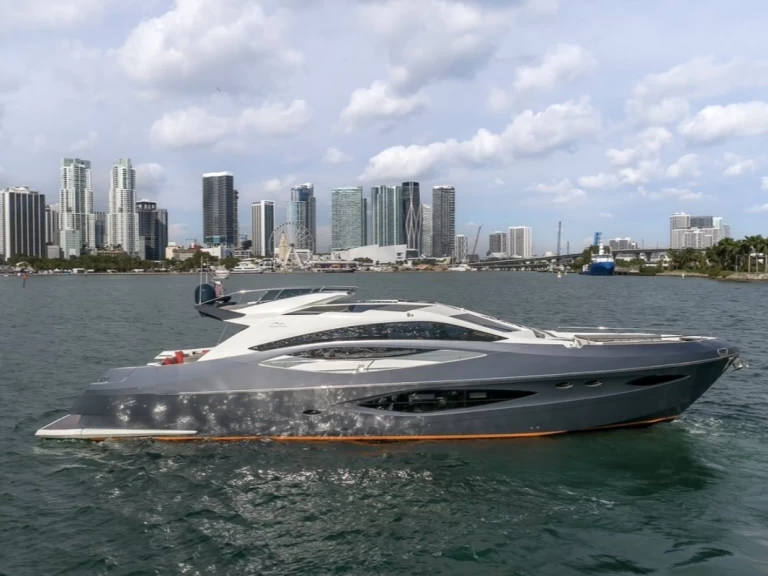 Luxury Yacht rental with or without captain Numarine Miami Beach
