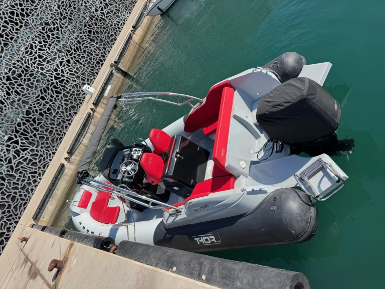 Bareboat Rental RIB prua with a boat licence