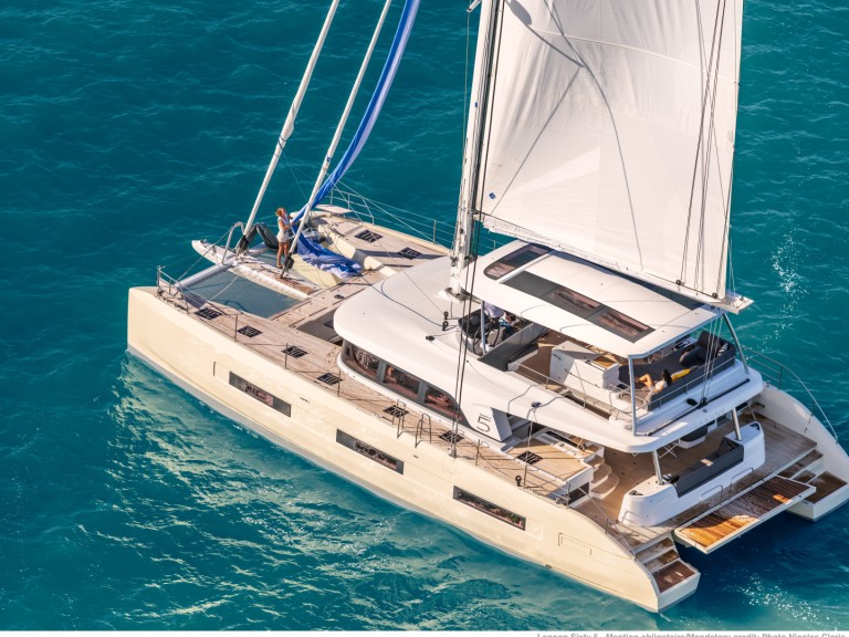 Lagoon Lagoon Sixty 5 Owner's Version charter bareboat or captained in  Olbia