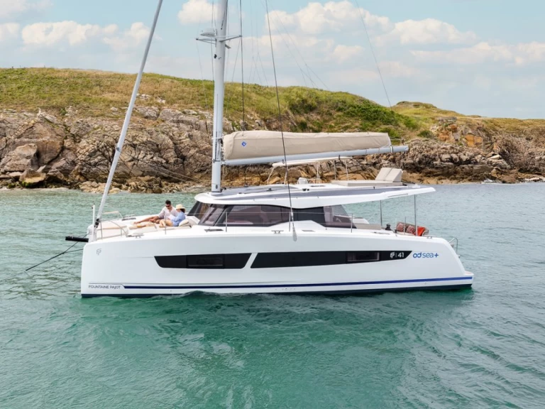 Catamaran rental with or without captain Fountaine Pajot Saint-Raphaël