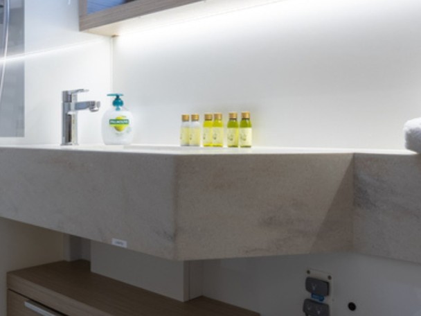 Bareboat Rental Catamaran Lagoon with a boat licence