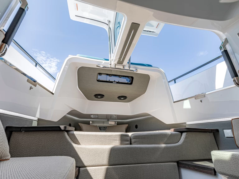 Bareboat Rental Motorboat Axopar with a boat licence