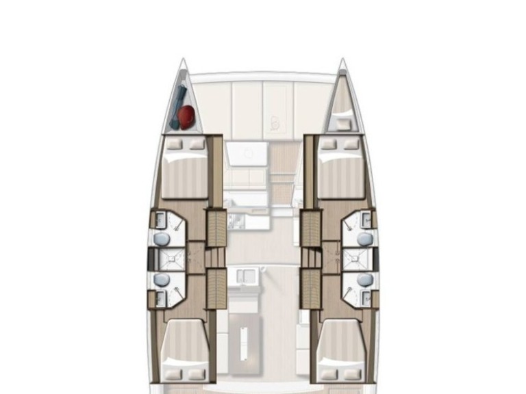 Yacht charter Cogolin cheap Bali 4.2