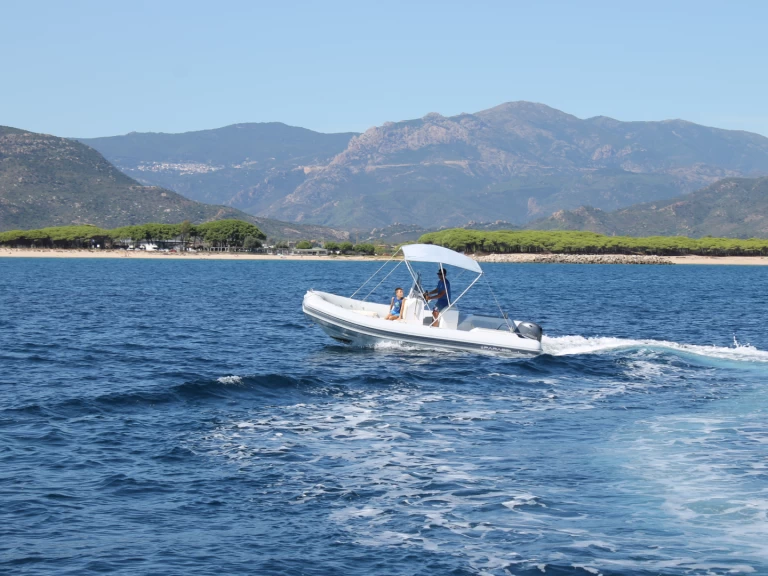 Bareboat Rental RIB Gommonautica with a boat licence