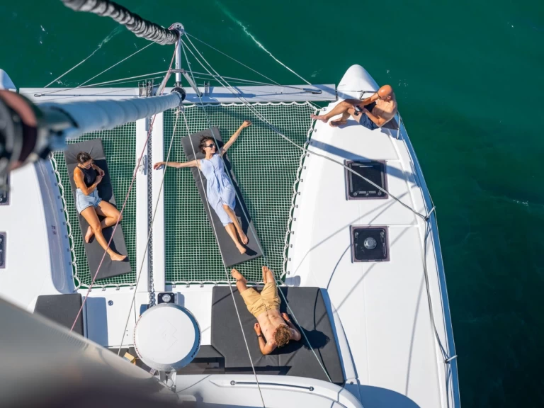 Bareboat Rental Catamaran Lagoon with a boat licence