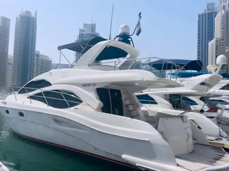 Luxury Yacht rental in Dubai Marina - Majesty Yachts 50