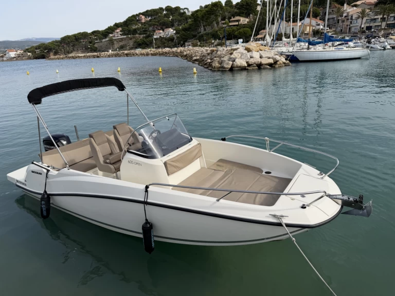 Quicksilver Activ 605 Open in La Madrague on SamBoat