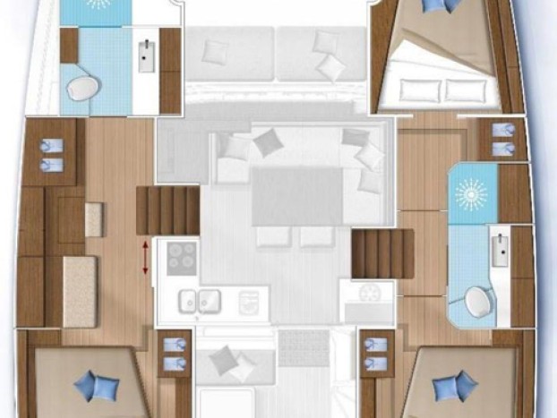 Lagoon Lagoon 40 charter bareboat or captained in  Šibenik