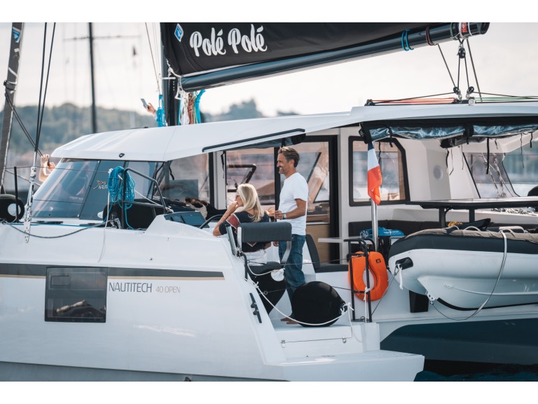Nautitech Nautitech 40 Open  charter bareboat or captained in  Cogolin