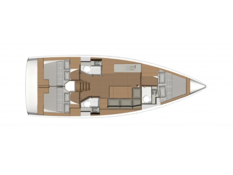 Yacht charter Sývota cheap Dufour 390 Grand Large