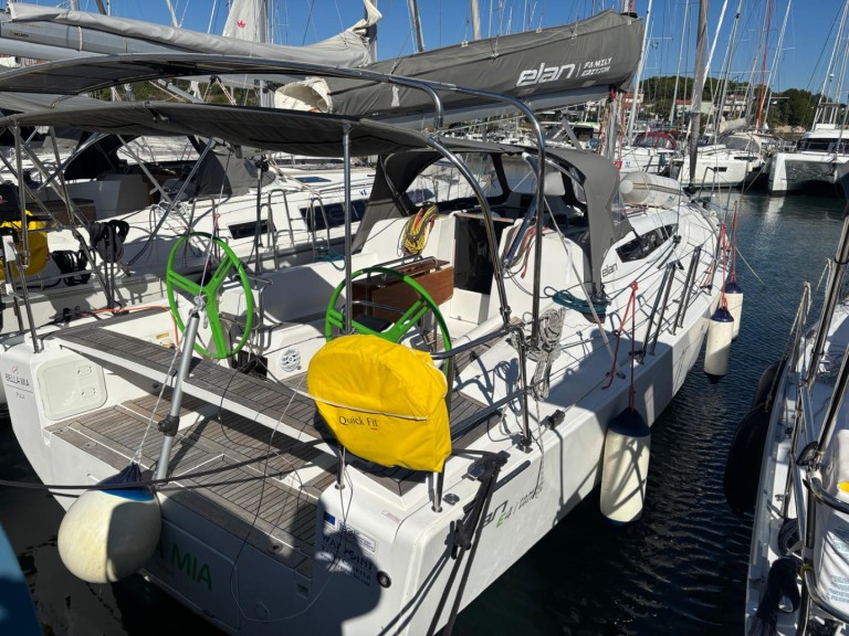 Elan E4 charter bareboat or captained in  Pula