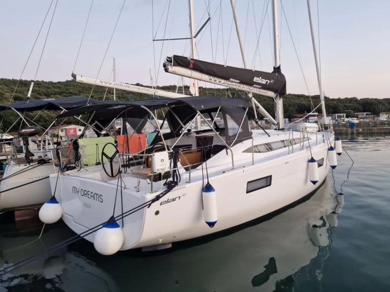 Sailboat rental with or without captain Elan Pula