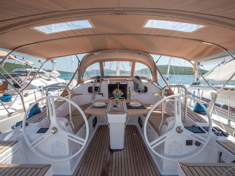 Bareboat Rental Sailboat Elan with a boat licence