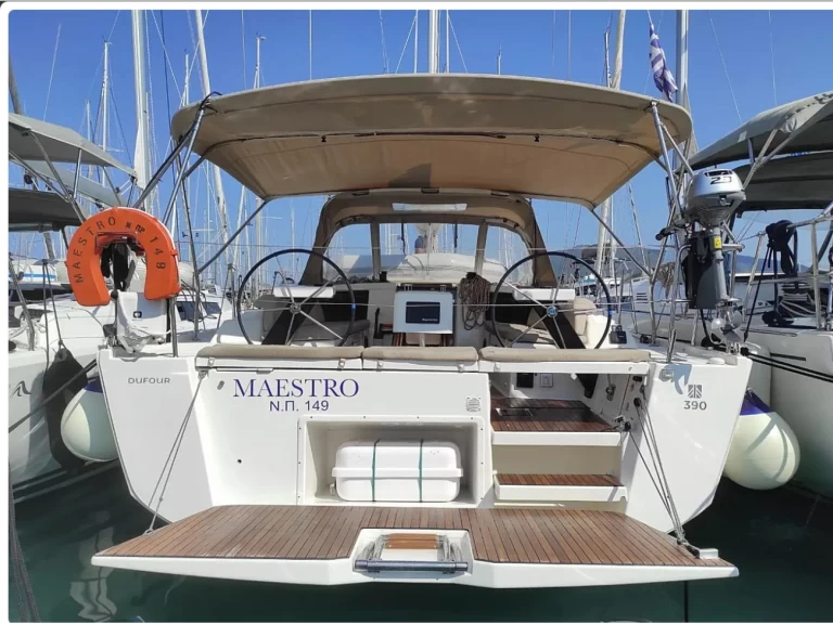 Yacht charter Sývota cheap Dufour 390 Grand Large
