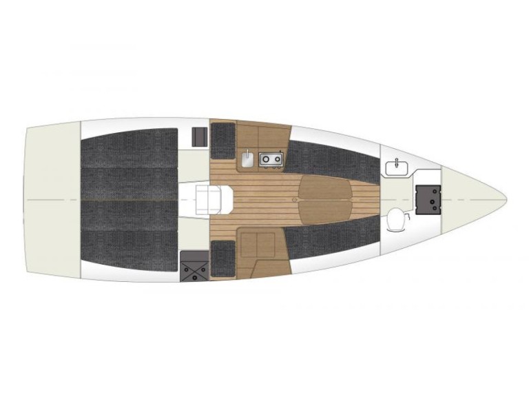 Sailboat rental in La Trinité-sur-Mer - Jeanneau SUN FAST 3300