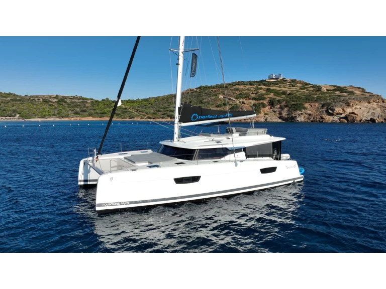Fountaine Pajot Fountaine Pajot 47 TANNA LUX (GEN,AC,WATERMAKER) charter bareboat or captained in  Lefkáda
