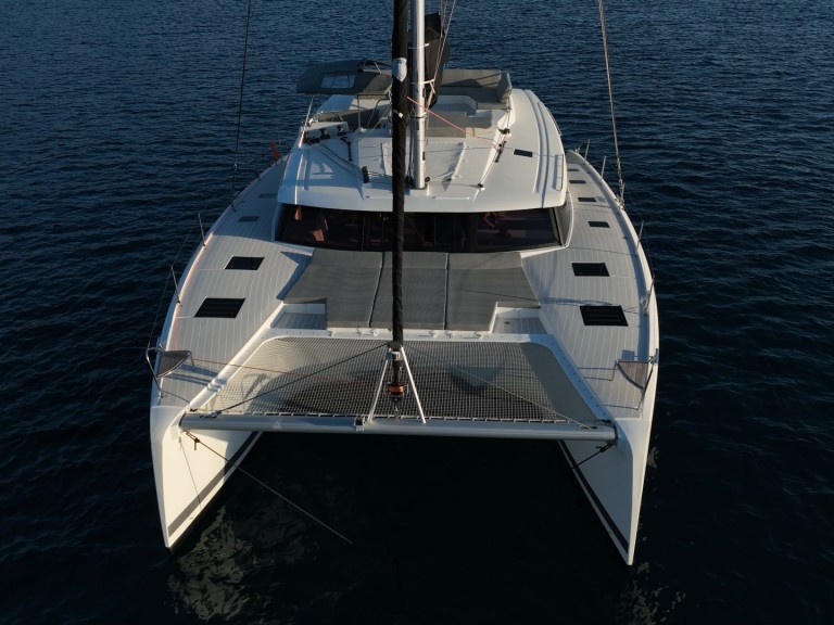 Bareboat Rental Catamaran Fountaine Pajot with a boat licence