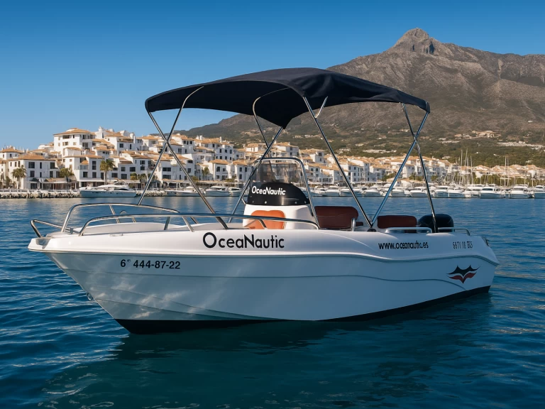 Motorboat rental in Puerto Deportivo de Lujo en Marbella - voraz 500