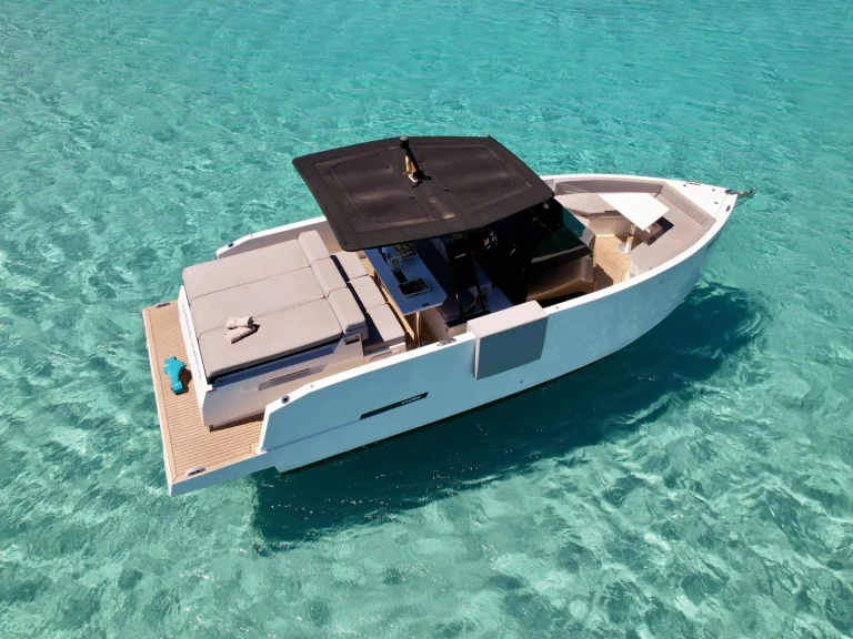 Motorboat rental in Marina Ibiza - De Antonio Yacht 28 Open