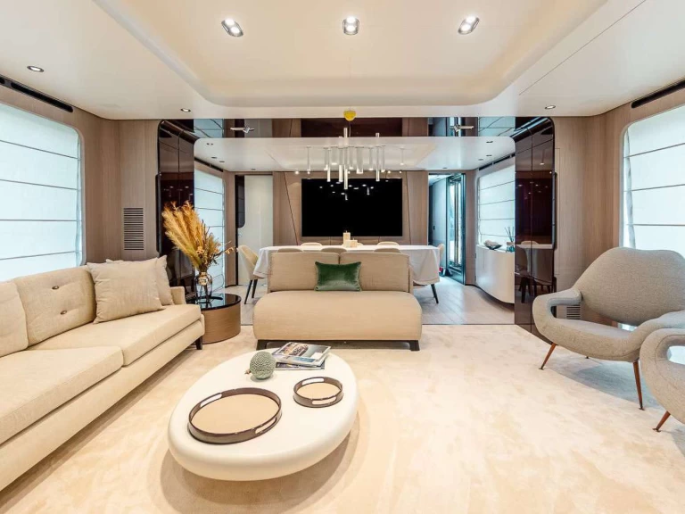 Bareboat Rental Luxury Yacht Azimut with a boat licence