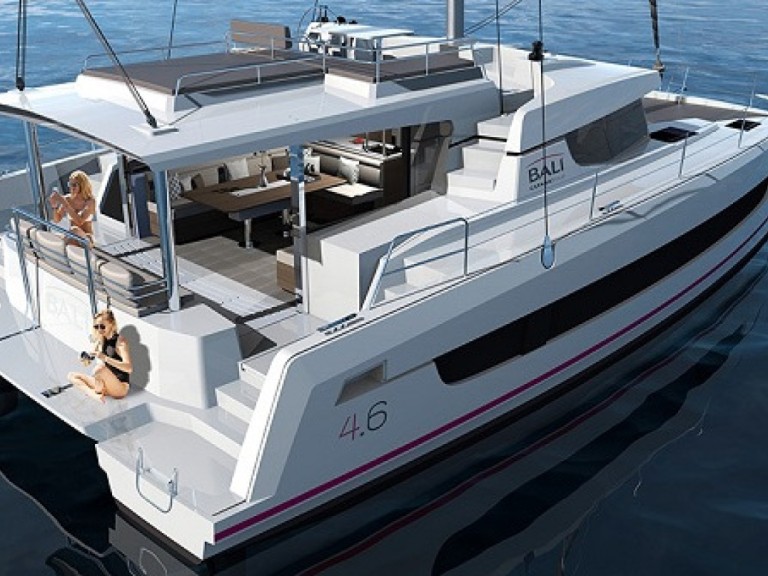 Bareboat Rental Catamaran Bali with a boat licence