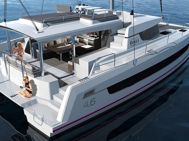 Bareboat Rental Catamaran Bali with a boat licence