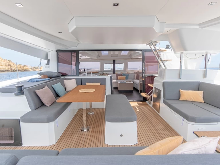 Fountaine Pajot Elba 45 charter bareboat or captained in  Harbor Island