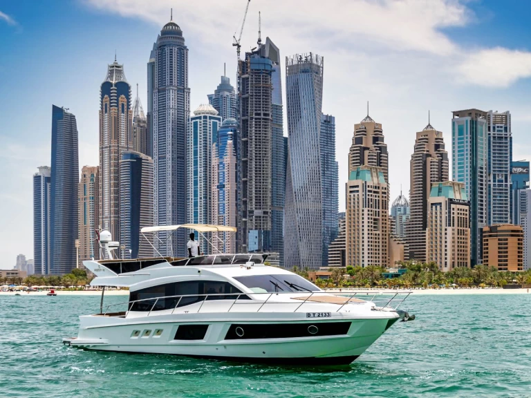 Luxury Yacht rental in Dubai Marina - Gulf Craft majesty 48ft