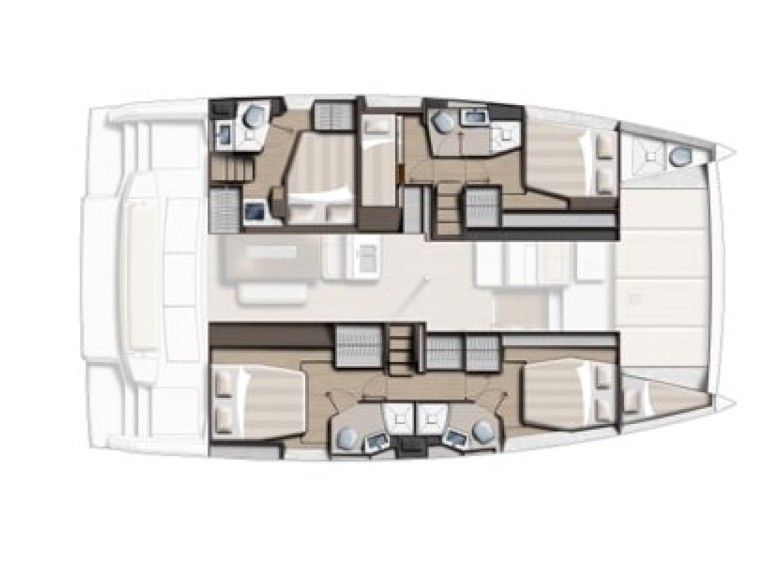 Catamaran rental with or without captain Bali Lefkáda