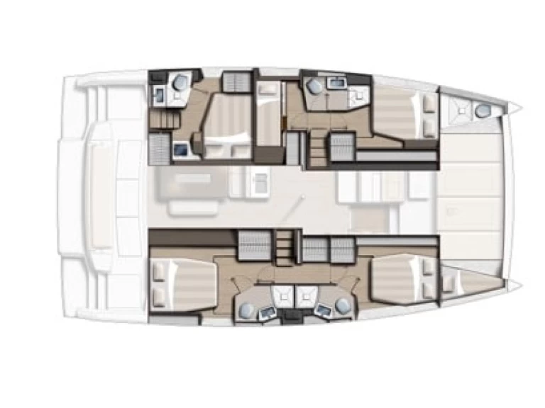 Catamaran rental with or without captain Bali Lefkáda