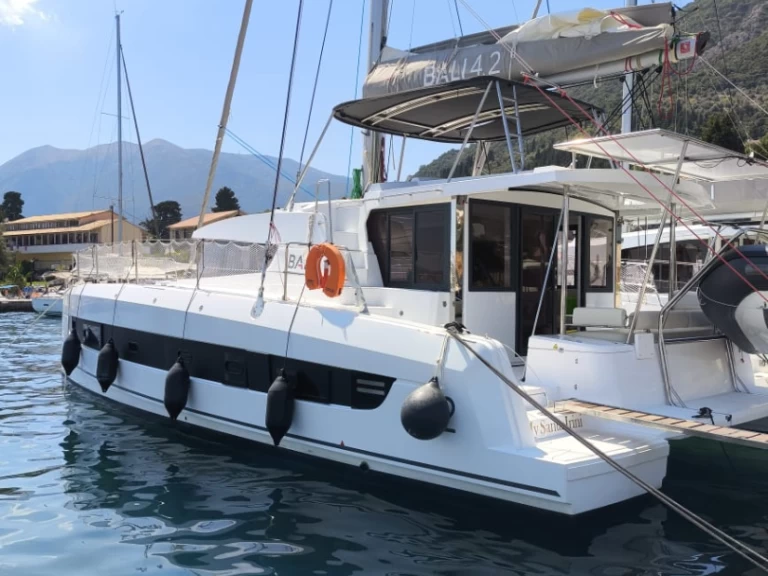 Bareboat Rental Catamaran Bali with a boat licence