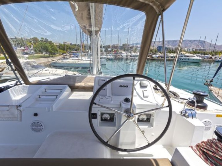 Lagoon Lagoon 450 F charter bareboat or captained in  Perigiali