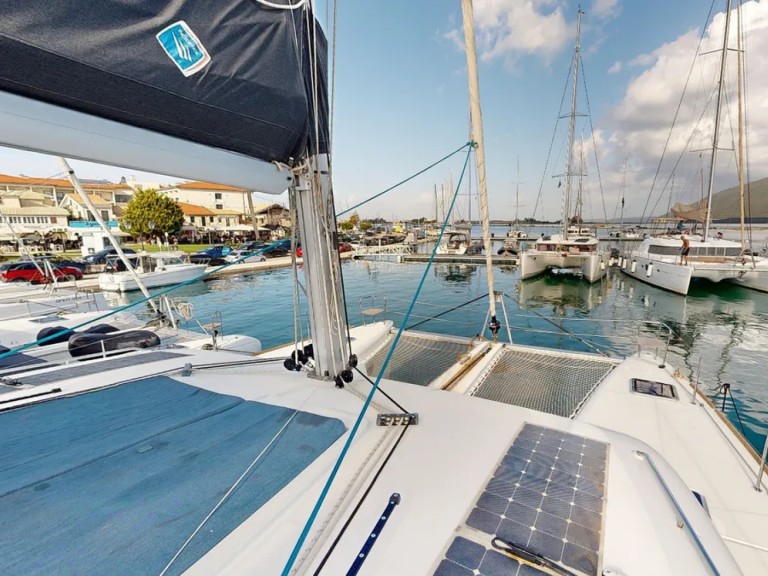 Bareboat Rental Catamaran Lagoon with a boat licence