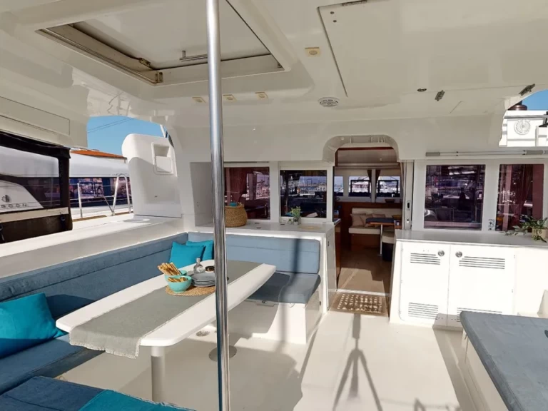 Lagoon Lagoon 450 F charter bareboat or captained in  Perigiali