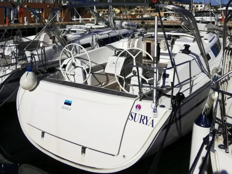 Bavaria Cruiser 41 charter bareboat or captained in  Olbia