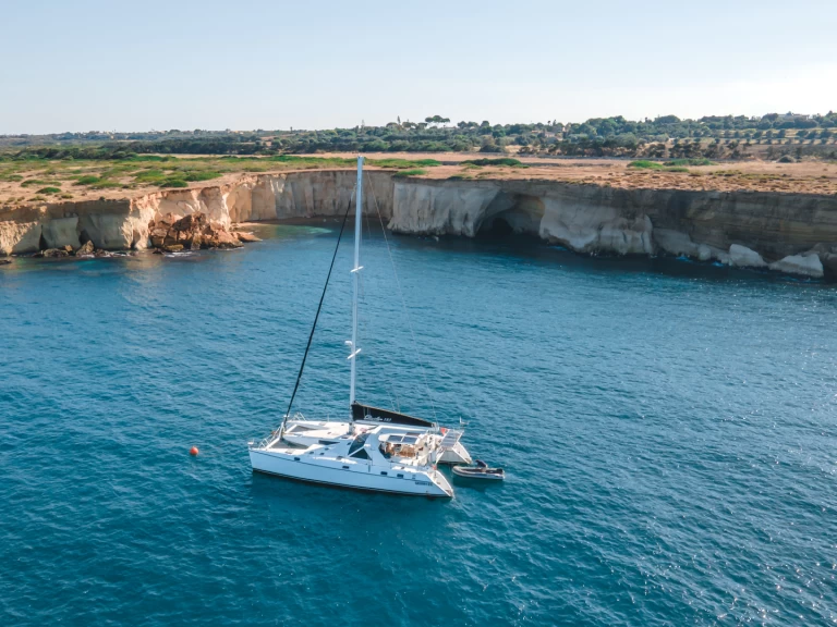 Bareboat Rental Catamaran Privilege with a boat licence