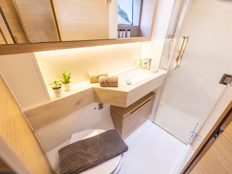 Bareboat Rental Catamaran Lagoon with a boat licence