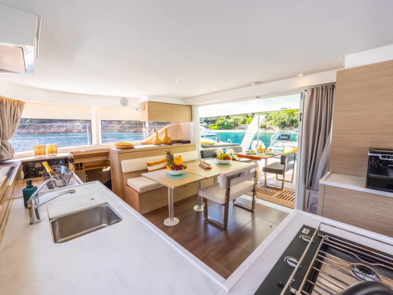 Bareboat Rental Catamaran Lagoon with a boat licence