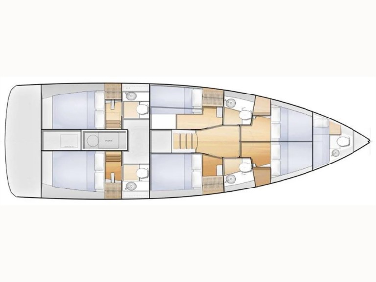 Yacht charter Agropoli cheap Sun Loft 47