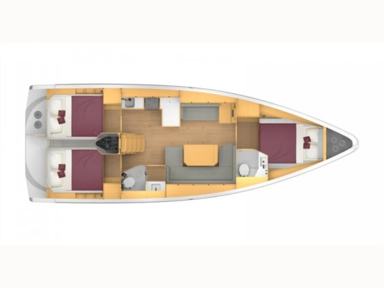 Yacht charter Punta Ala cheap Bavaria C42